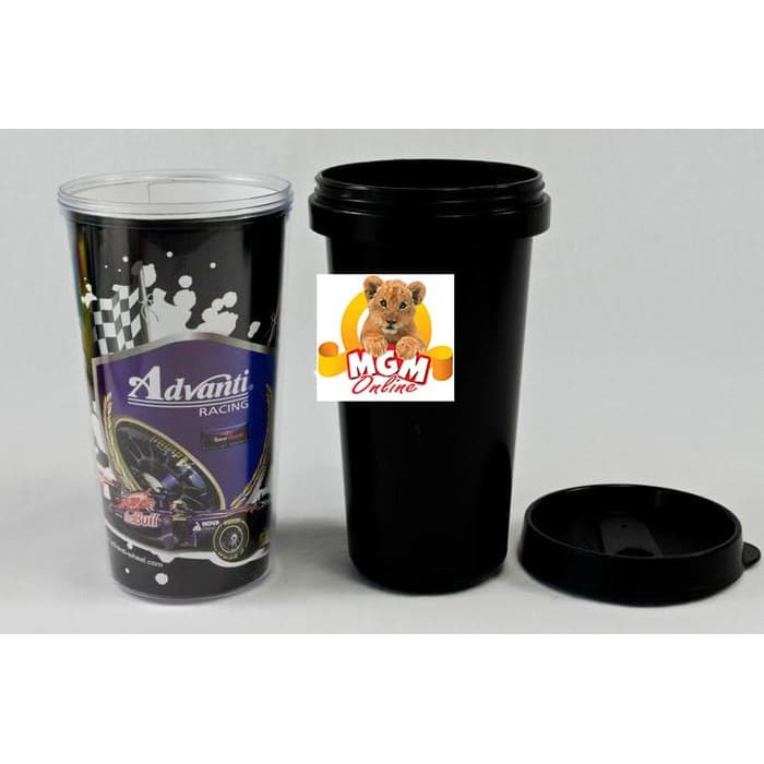 Botol minum tumbler promosi tumbler insert paper + FREE DUS 014MG