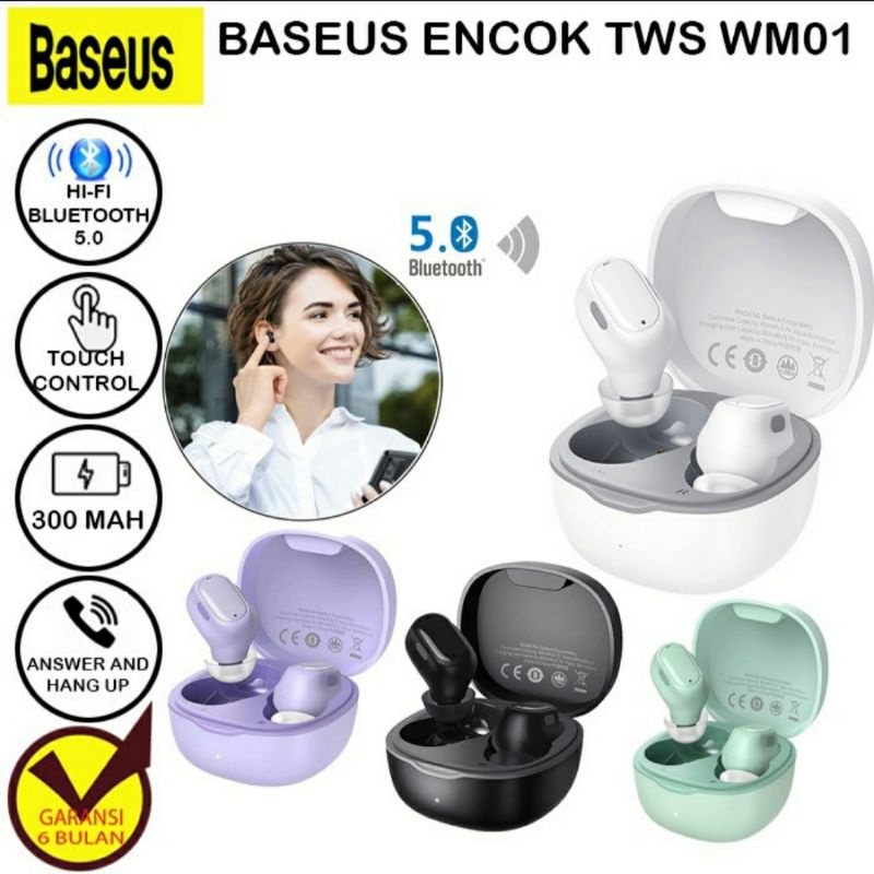 BASEUS Encok WM01 True Wireless Stereo - NGWM01