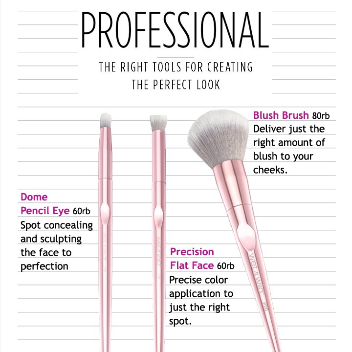 SINGLE BRUSH WET N WILD KUAS MAKE UP TERMURAH