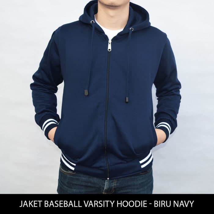 jaket varsity hoodie