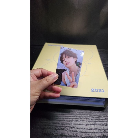 [READY STOCK] RPC Memories 2021 BTS DIGICODE RANDOM PHOTOCARD KIM TAEHYUNG V
