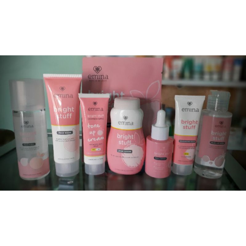 Emina Bright Stuff Paket Lengkap | Paket Emina Bright Stuff Series