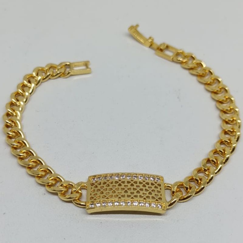 Gelang xuping lapis emas 24k gold