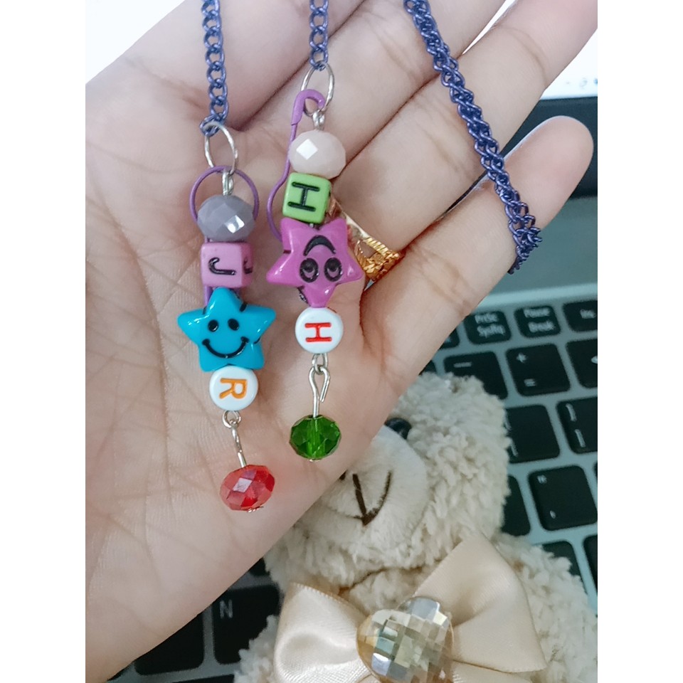 Kalung Konektor masker/strap masker Rantai Bintang lucu Strap Kalung Masker Korea Bentuk Bintang