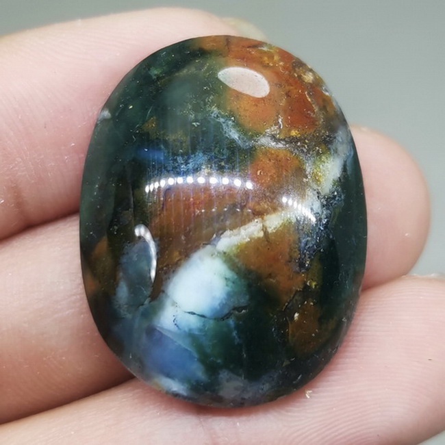 Batu Akik Pancawarna Klawing Bagus