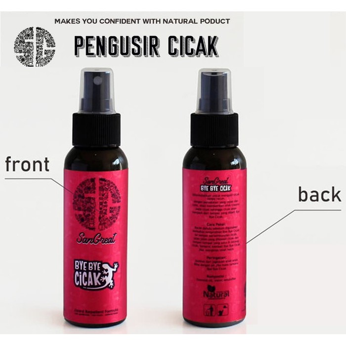 Bundling Pengusir Cicak Natural GEL dan SPRAY Kemasan Ekonomis