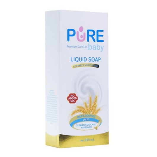 PURE Baby Liquid Soap PureBB Sabun Kulit Sensitif Bayi Cair 80 ml