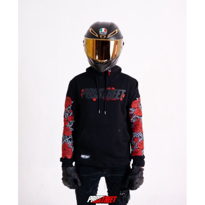 HOODIE PROSTREET " BLOOD FLOWER V2 " SPESIAL LIMITED EDITION SIZE XXL