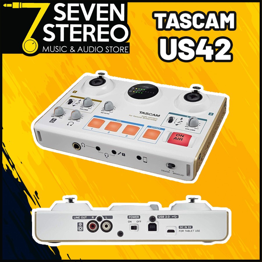 Tascam US-42 US42 Mini Studio Creator