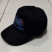 Topi Bisbol Rapel Cakop Besi Sablon Logo Gambar Nama Bebas Custom