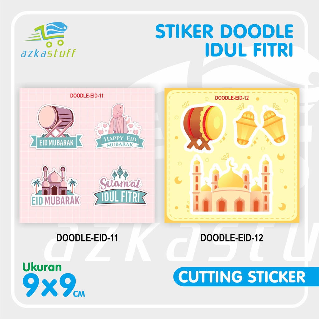 

Stiker Doodle Idul Fitri cute - stiker thumbler sticker aesthetic stiker ramadhan lebaran