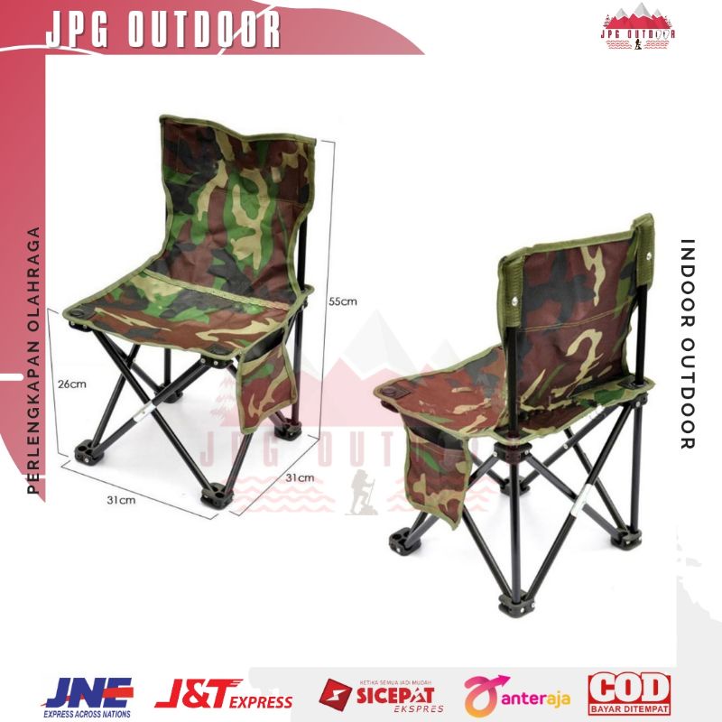 Kursi Bangku Lipat Mancing Camping Outdoor Portable