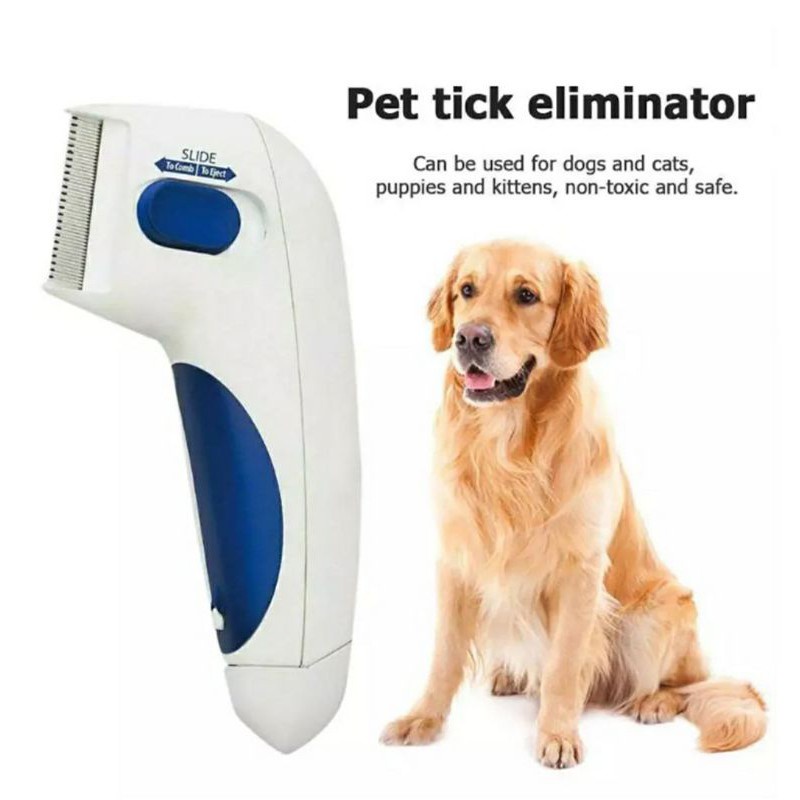 alat pembasmi kutu pembunuh kutu elektrik electric pet flea killer tick removal non chemical non toxic