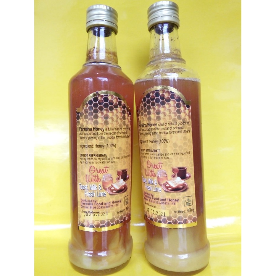 

Madu Kaliandra Pahit Faresha 360 Gr / Madu Hutan Kaliandra Pahit Hot Sale