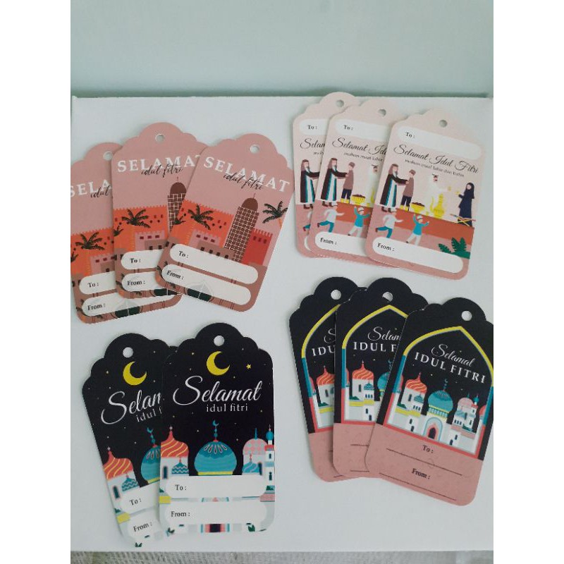 

⚘WIDA⚘Hang Tag / Kartu Ucapan Lebaran /Idul Fitri