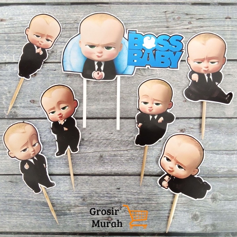 Cake Topper Baby Boss/Topper Cake Baby Boss