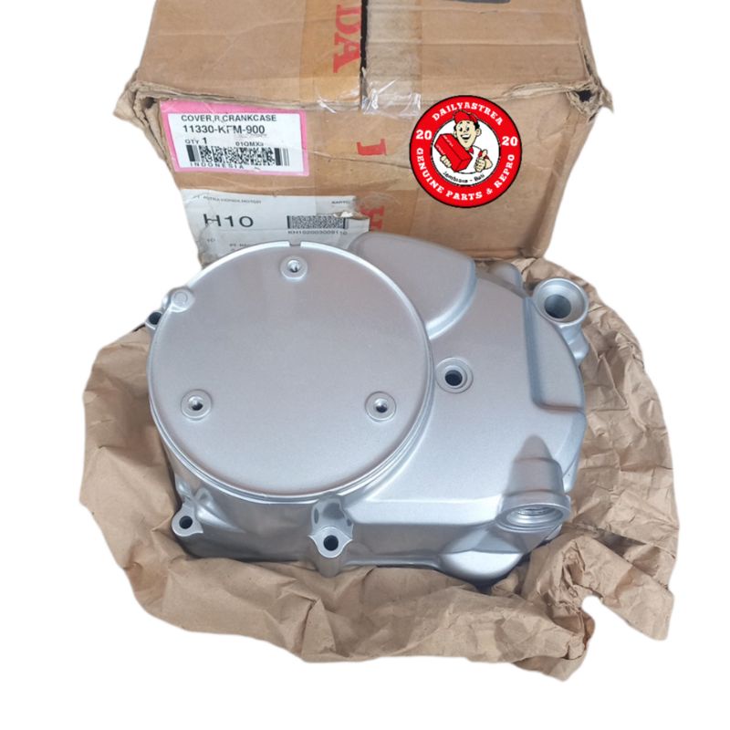 COVER R TUTUP CRANKCASE BLOK BLOCK MESIN KANAN HONDA ASTREA LEGENDA 2 ORIGINAL ORI AHM 11330-KFM-900