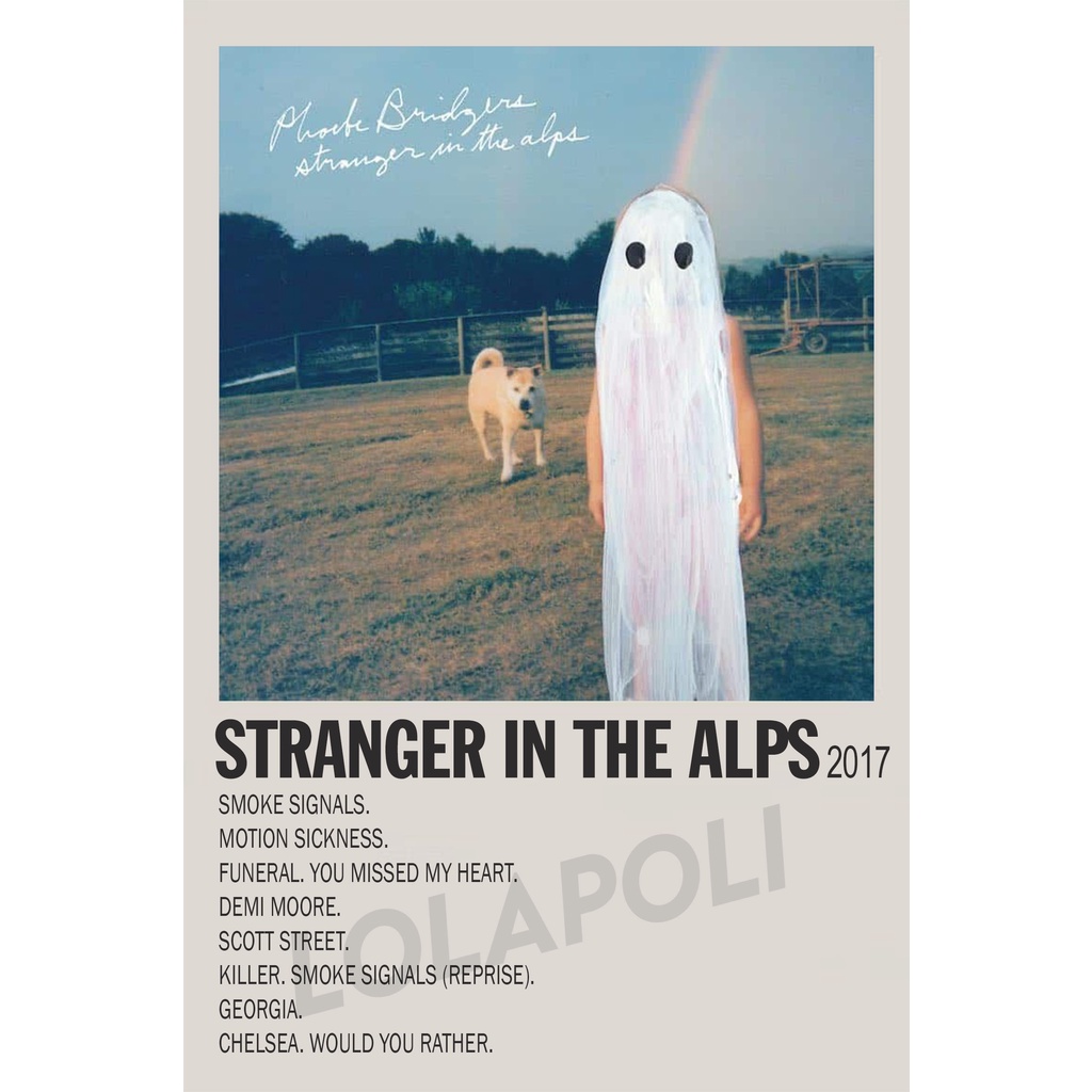 Poster Cover Album Stranger in the Alps - Phoebe Bridgers