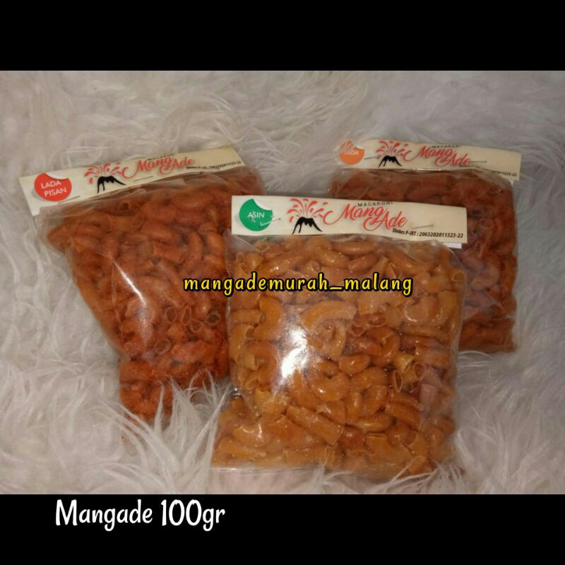 

MACARONI MANGADE 100GR ( ASIN , LADA & LADA PISAN )