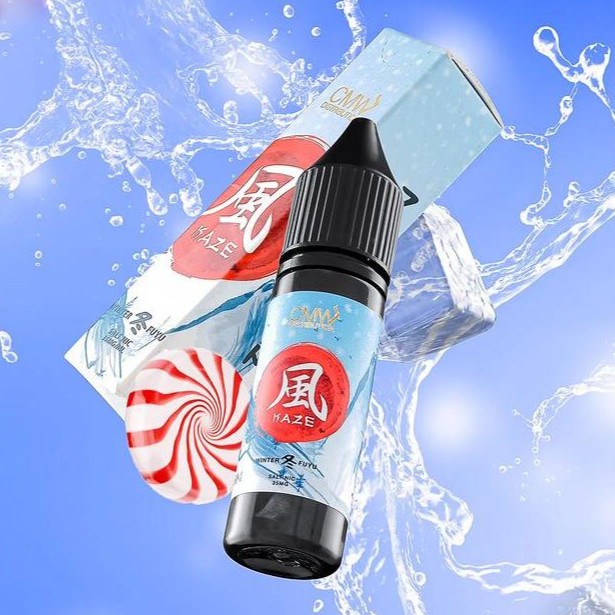 Kaze Winter Fuyu Polo Ice Salt Nic 15ML by Emkay x CMW