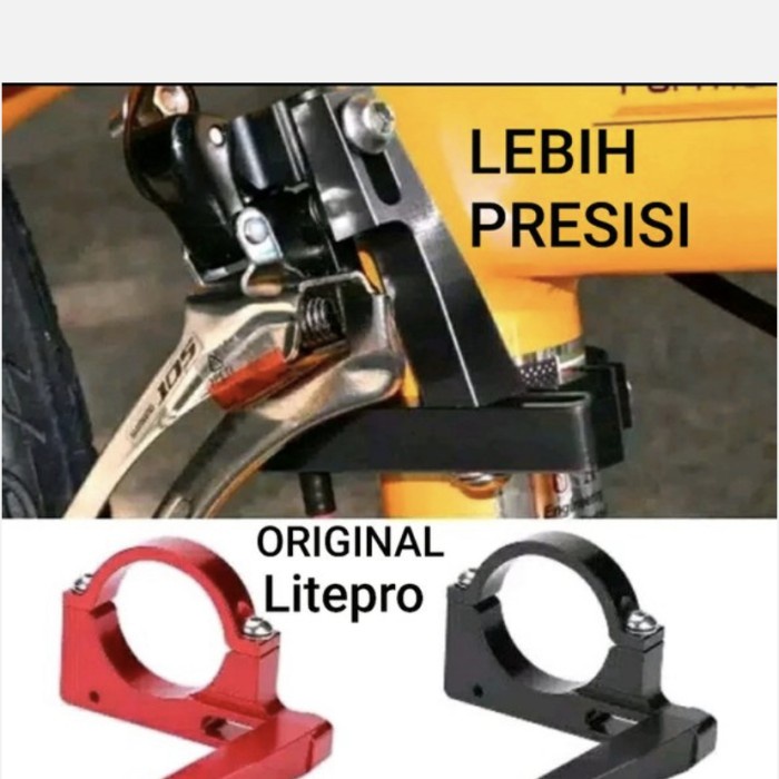 Adaptor clamp FD Hanger original LITEPRO***Tern dahon seli