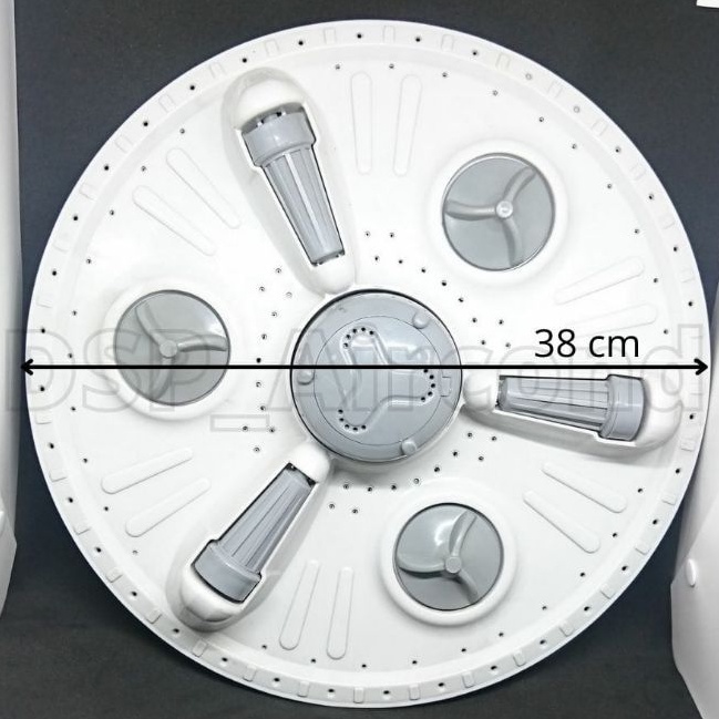 Pulsator Mesin Cuci LG 2 Tabung. Diameter 38cm As Gerigi 11