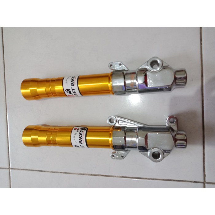 Promo TABUNG SHOCK DEPAN BEAT-VARIO 110 FAST BIKES GOLD Murah