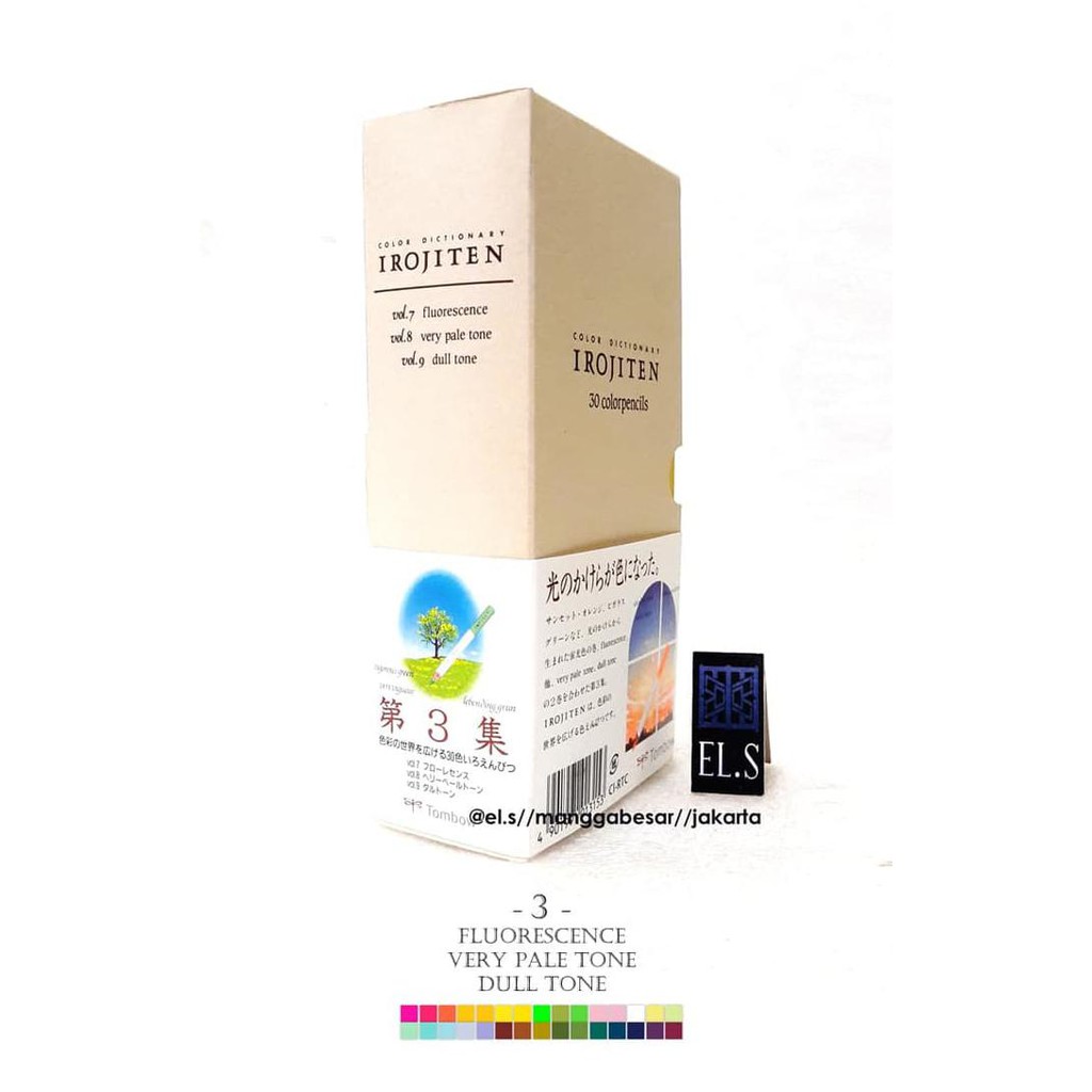 

Sale!! Tombow Irojiten Seascape Premium Color Pencils Terbaru