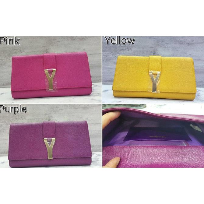 Order Aja Cyiinnnnnn Ysl Clutch Taiga / Sling Bag / Tas Selempang Wanita Branded Terlaris