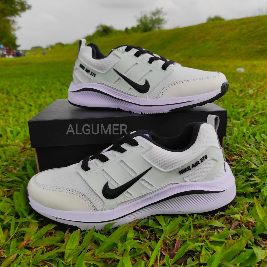 SEPATU PRIA DAN WANITA NIK AIR270 PUTIH WHITE ,SEPATU SANTAI COUPLE , SEPATU OLAHRAGA , SEPATU KERJA, SEPATU SEKOLAH , SEPATU HITAM , SEPATU NAVY , SEPATU FULL BLACK , SEPATU LARI , SEPATU SENAM , SEPATU GOES , SEPATU GYM , SNEAKERS PRIA DAN WANITA