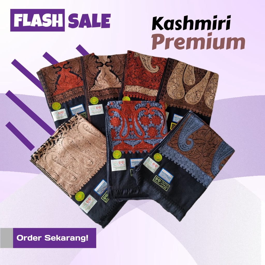 sorban kashmiri sulam premium