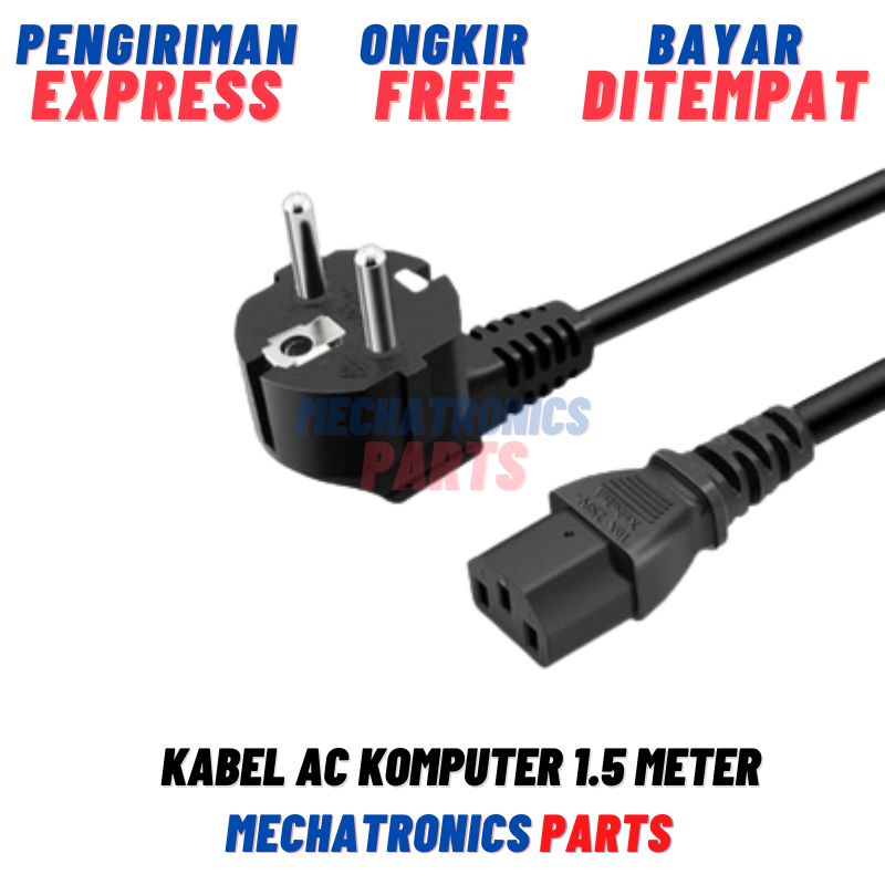 [DEV-9449] KABEL AC KOMPUTER 1.5METER