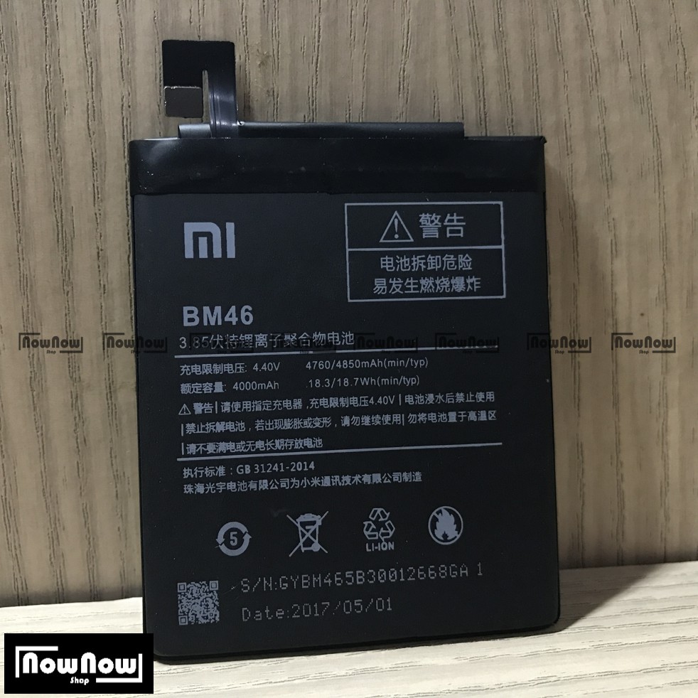 Baterai XiaoMi Redmi Note 3 - Note 3 Pro BM46 Original Batre Batrai Battery HP