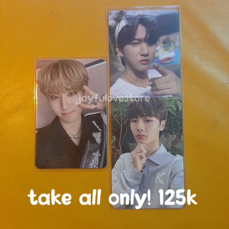 Stray Kids Han Jisung Photocard (PC Jewel Case Noeasy pair DS Changbin Jeongin I.N)