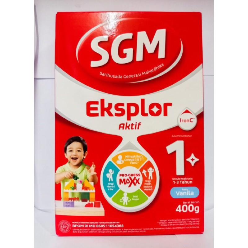 

SGM EKSPLOR 1 PLUS VANILLA 400gr