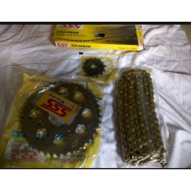Gear Set SSS  CB 150 Verza 150 428