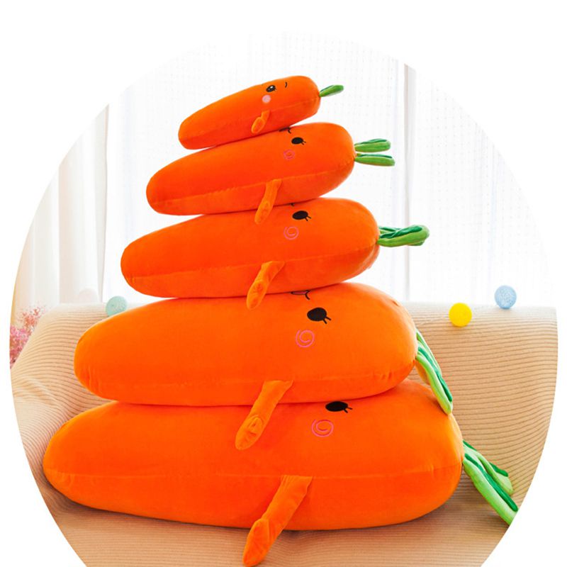 70cm Mainan Soft Stuffed Animals Carrot Sleeping Pillow Doll Plush Toy Cushion Kids Toy Gift Boneka