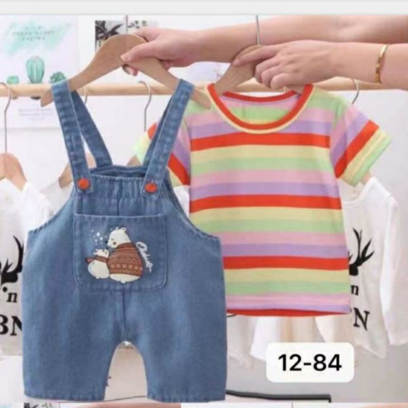 BAJU KODOK ANAK IMPORT 6 BULAN - 4 TAHUN / SETELAN OVERALL ANAK LAKI LAKI DAN PEREMPUAN / OVERALL JE