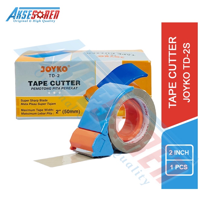 

Tape Dispenser 2 Inchi Joyko [TD-2/50mm] / Alat Pemotong Lakban Besar / Alat Lakban / Tempat Lakban Besar / Tempat Solasi Besar / Dispenser Solatip / Tape Dispenser Lakban / Tape Cutter Lakban