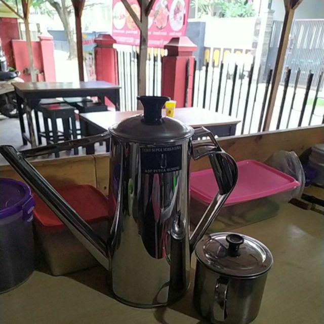 Teko Thai Tea / Promo Set Teko Thai Tea / Teko Thai Tea 24cm + Mug 9cm + Saringan 26cm