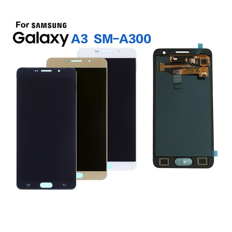 LCD SAMSUNG GALAXY A3 2015 / A300 KONTRAS AAA / MGS INDO