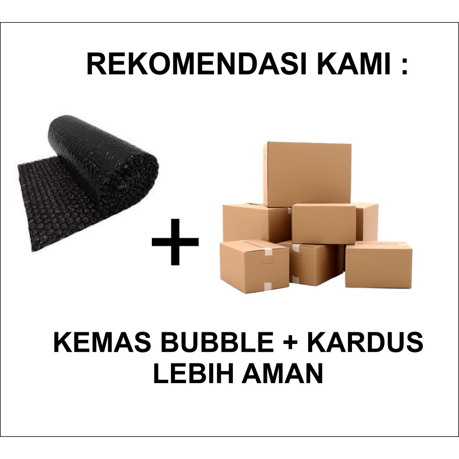 

Pcking Aman Kardus + Bubble Wrap