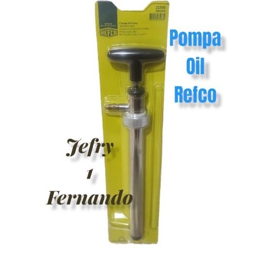 POMPA OLI REFCO / POMPA OIL CHARGE OIL REFCO 21702 CHARGE OIL PUMP