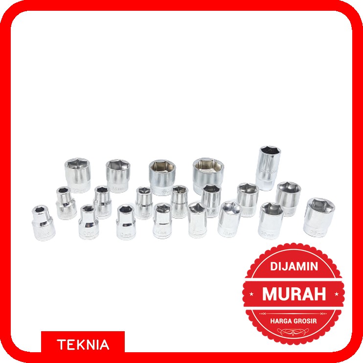 Kunci Pas Sok Set 25 Pcs KTP - Kunci Pas Socket