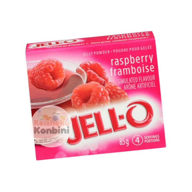 Jual JellO Gelatin Dessert Raspberry Jelly Powder / agar agar / agar