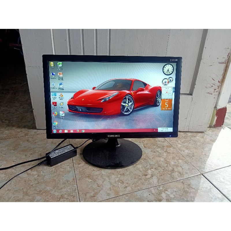 Layar Monitor 19 inch For Komputer PC Ato CCTV Kondisi Normal