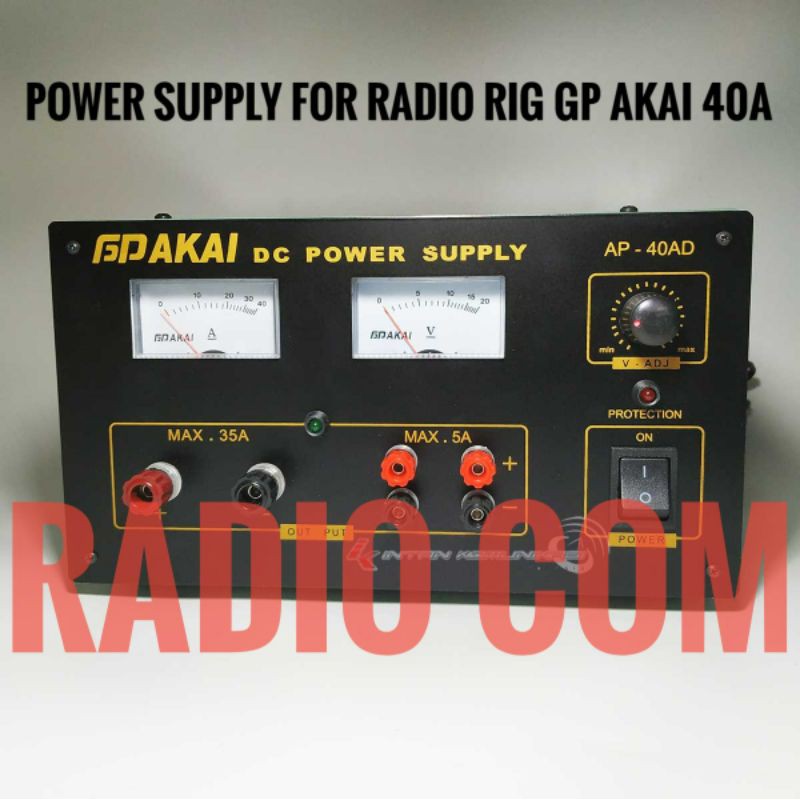 POWER SUPPLY GP AKAI 40A ORI / POWER SUPPLY DC GP AKAI 40 AMPERE MURAH