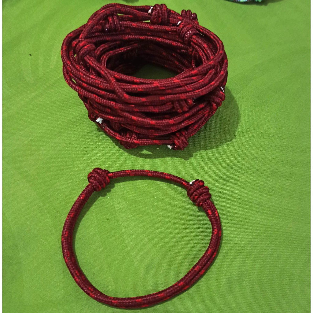 kalung kucing /kalung perusik /kelinci/ kalung anjing tali prusik 3mm bell / lonceng TERMURAH-10