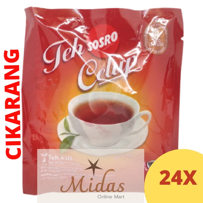 

Teh Celup Sosro Black Tea Sachet 24 pcs