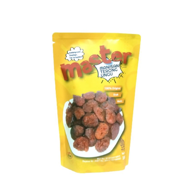 

Manisan Terong Ungu Kering, 200 g